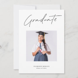 大学3角写真院卒業 案内状