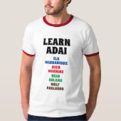 大学 – エルク、鹿、熊、狼 Tシャツ (正面)