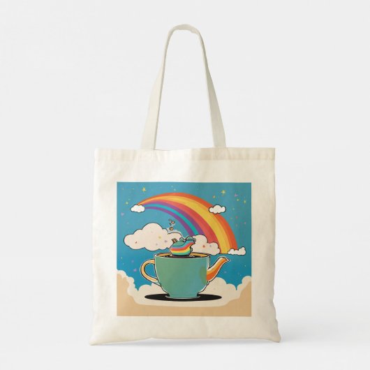 大学 トートバッグ (裏面)