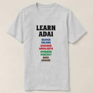 大学 – ビーバー、ラクーン、オポッサム、ウサギ Tシャツ