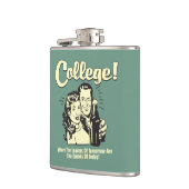 大学：今日のリーダー飲達 フラスク (左)