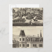 大学，学校，ベニシア ポストカード (正面/裏面)