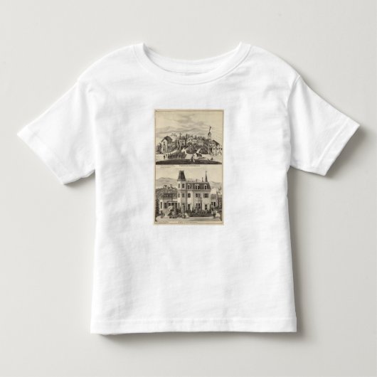 大学、学校、Benicia トドラーTシャツ (正面)