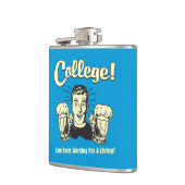 大学：確実なビートが働く生活 フラスク (左)