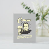 大学:脳生き延び細頭が切れる胞 ポストカード (スタンド正面)