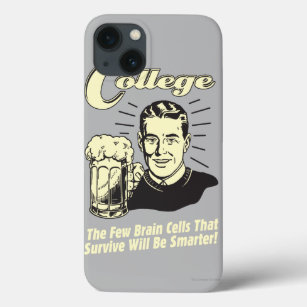 大学：脳生き延び細頭が切れる胞 iPhone 13ケース