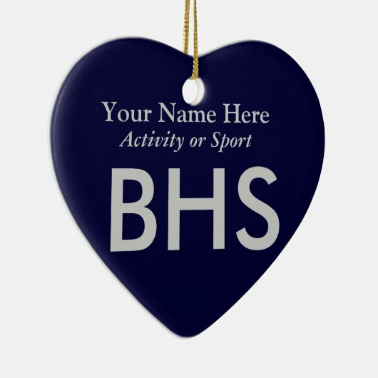 大学・高校生在学中の手紙 セラミックオーナメント (右)