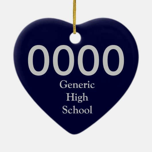 大学・高校生在学中の手紙 セラミックオーナメント (裏面)