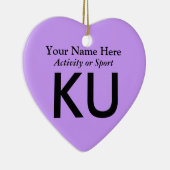 大学・高校生在学中の手紙 セラミックオーナメント (右)