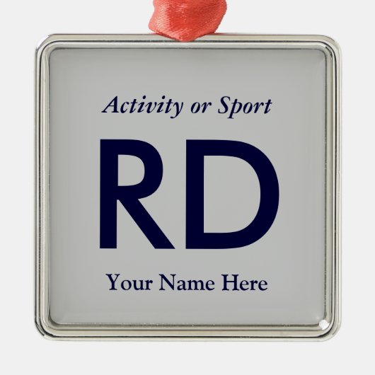 大学・高校生在学中の手紙 メタルオーナメント (正面)