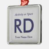 大学・高校生在学中の手紙 メタルオーナメント (左)