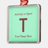 大学・高校生在学中の手紙 メタルオーナメント (左)