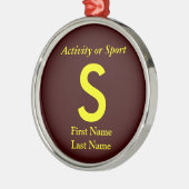 大学・高校生在学中の手紙 メタルオーナメント (左)