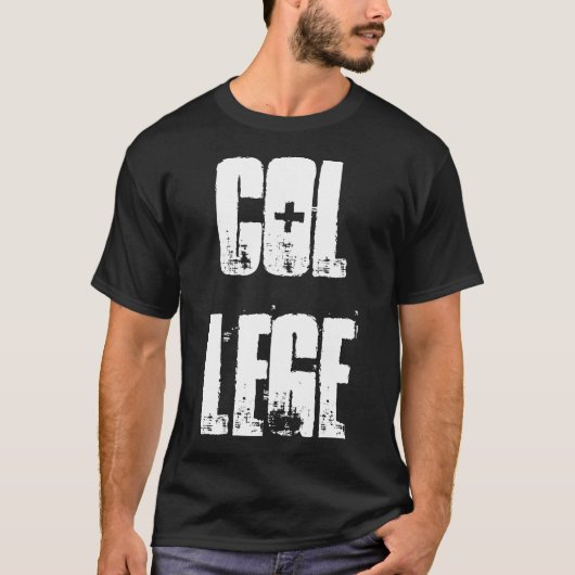 大学 Tシャツ (正面)