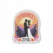 "大安吉日" (結婚式 / 結婚式リハーサル) シール (正面)