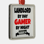大家バイデイゲーマーバイナイト メタルオーナメント (右)
