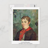 大家娘 – ユージン・アンリ・ポール・ゴーギン ポストカード (正面/裏面)