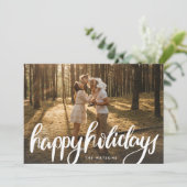 大家族の写真ハッピーホリデーフェスティバルスクリプトおもしろい シーズンカード (スタンド正面)