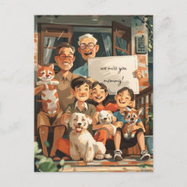 大家族 ポストカード