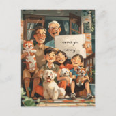 大家族 ポストカード (正面)