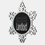 大家 スノーフレークピューターオーナメント (右)