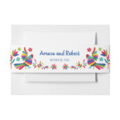 大富カラフル 招待状ベリーバンド (正面例)