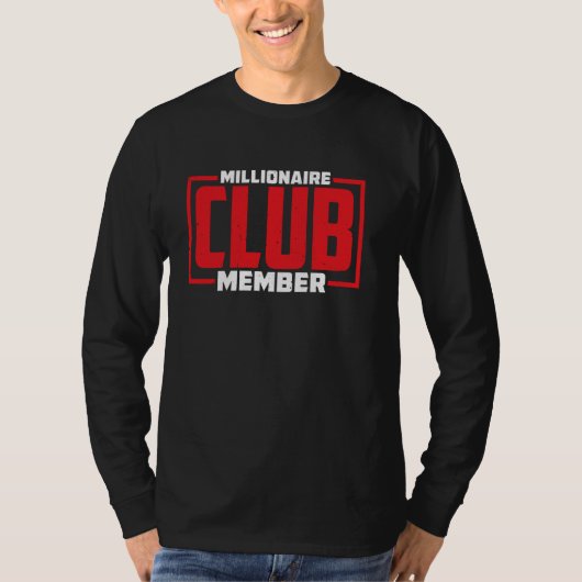 大富豪クラブメンバー----- Tシャツ (正面)
