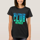 大富豪クラブ会員 Tシャツ (正面)