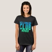 大富豪クラブ会員 Tシャツ (正面フル)