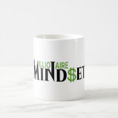 「大富豪マインドセットカップで成功を後押し コーヒーマグカップ (中央)