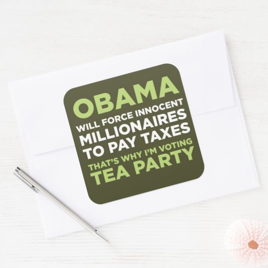 大富豪 スクエアシール (封筒)