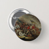 大将のバンカーヒルのワーレン死 缶バッジ (正面&裏面)