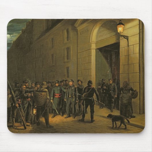 大将の阻止 マウスパッド (正面)