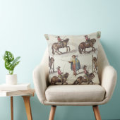 大尉にRiを与えているMazinニューキャッスルの伯爵夫人 クッション (椅子)