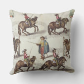 大尉にRiを与えているMazinニューキャッスルの伯爵夫人 クッション (裏面)