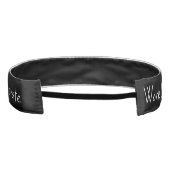 大尉のように働き、遊海賊のように働く アスレチックヘッドバンド (裏面)