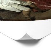 大尉の前に運ばれる ポスター (角)