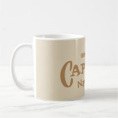 大尉の名前入りなボートのコップ コーヒーマグカップ (左)