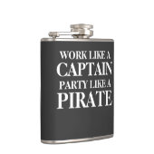 大尉の海賊のようなパーティーのように働かせて下さい フラスク (右)