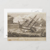 大尉の船のCooks修理 ポストカード (正面/裏面)