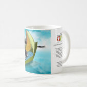 大尉オリバー及びSSのオアシス(ボートのマグの猫) コーヒーマグカップ (正面右)