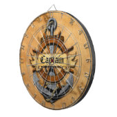 大尉Anchorおよび車輪 ダーツボード (正面右)