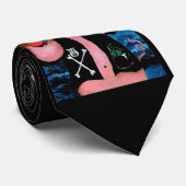 大尉Bacon、海賊ブタ、及び彼のオウムのタイ ネクタイ (ロール)