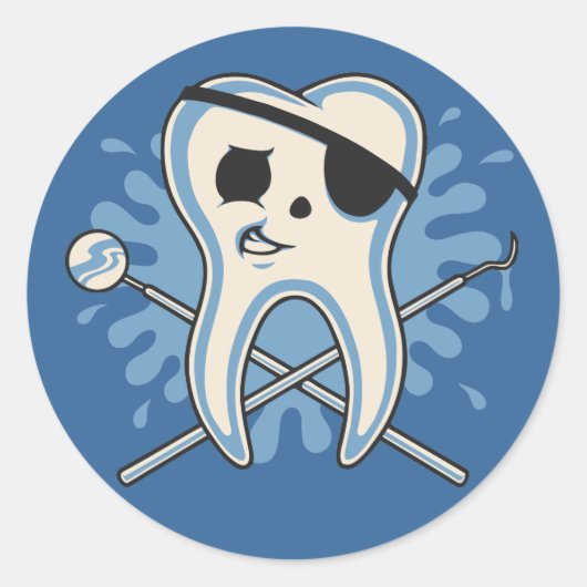 大尉MolArrrr! ラウンドシール (正面)