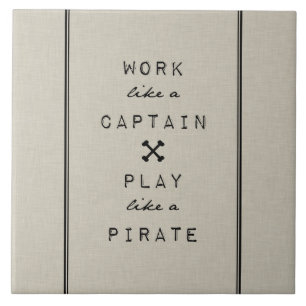 大尉Play Like Pirateのような仕事 タイル