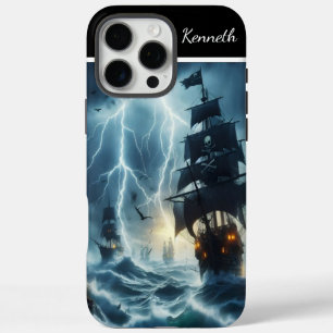 大嵐の海賊船 iPhone 16 PRO MAXケース