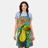 大巣エネルギー エプロン (着用した状態)