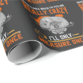 大工おもしろいの贈り物の量(めくり)一回木工熱狂するの手 ラッピングペーパー (ロールコーナー)