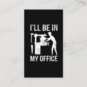 大工おもしろいパパ木工ユーモア職人 名刺