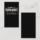 大工おもしろい修理工の父 名刺 (正面/裏面)